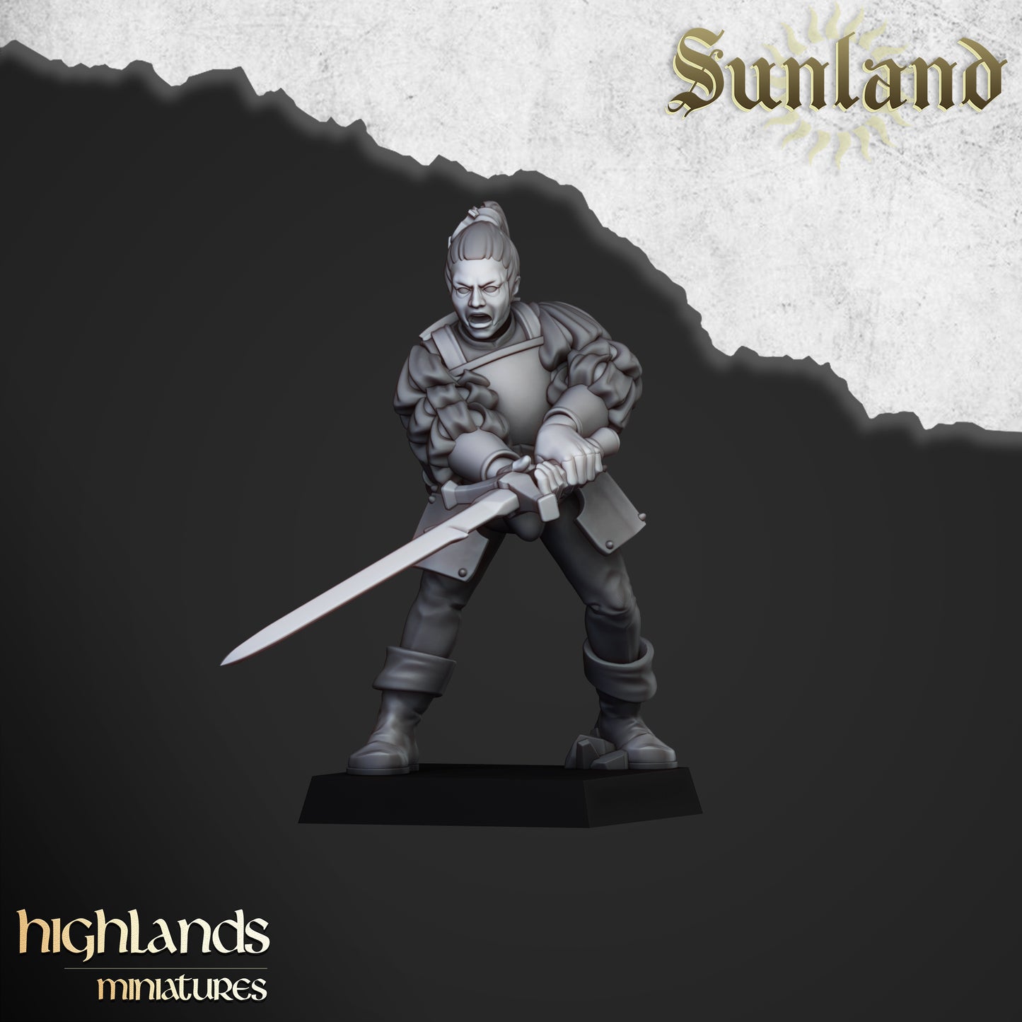 Landsknecht du Pays du Soleil - Highlands Miniatures