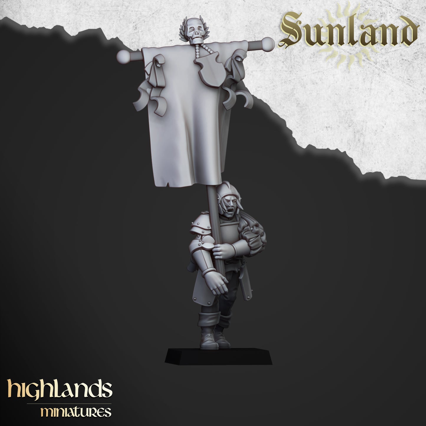 Landsknecht du Pays du Soleil - Highlands Miniatures