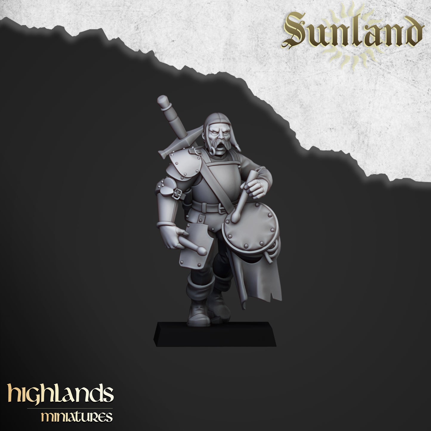 Landsknecht du Pays du Soleil - Highlands Miniatures