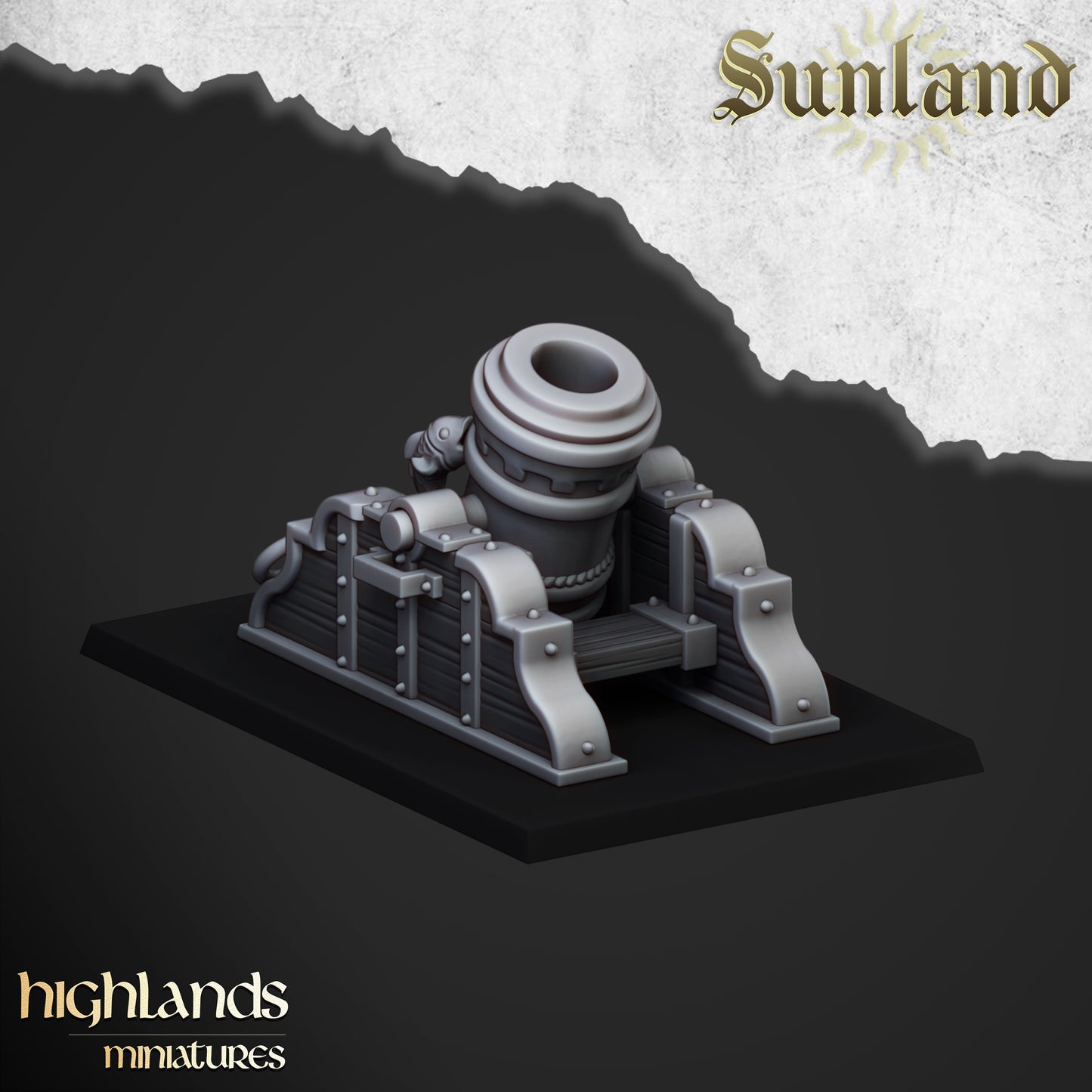 Sunland Artillery Set - Highlands Miniatures