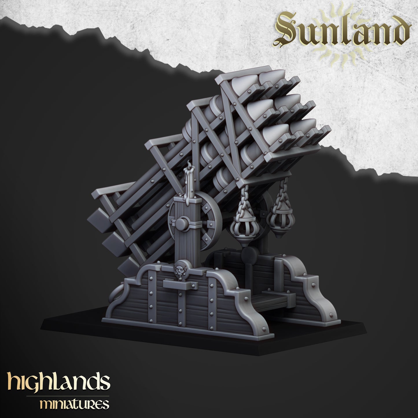 Sunland Artillery Set - Highlands Miniatures