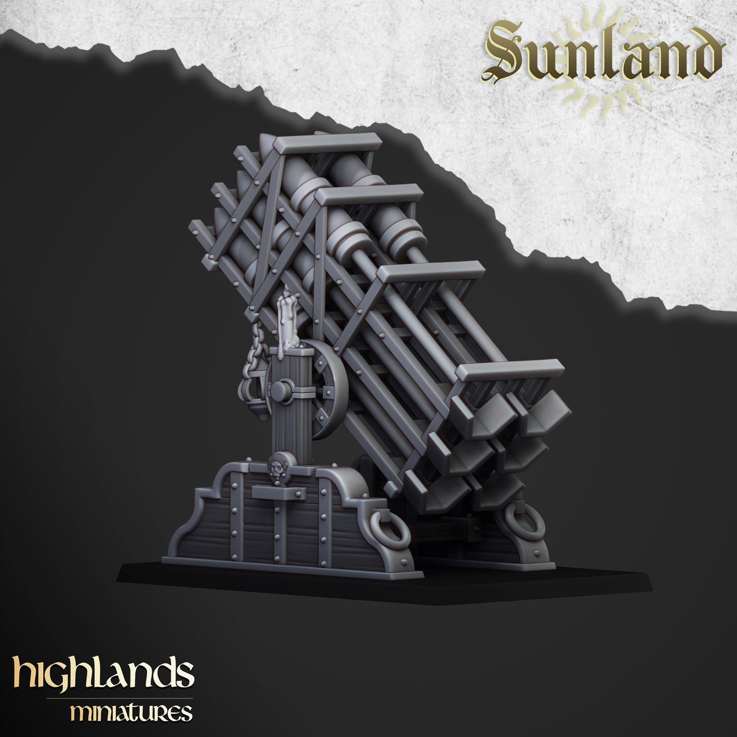 Sunland Artillery Set - Highlands Miniatures