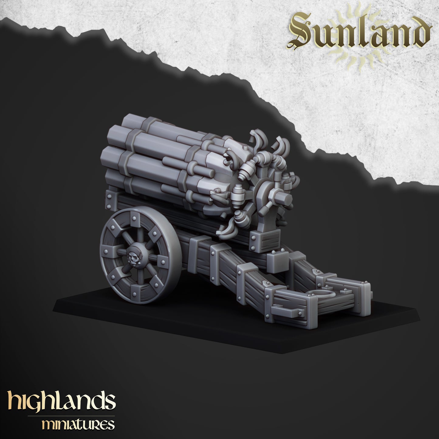 Sunland Artillery Set - Highlands Miniatures