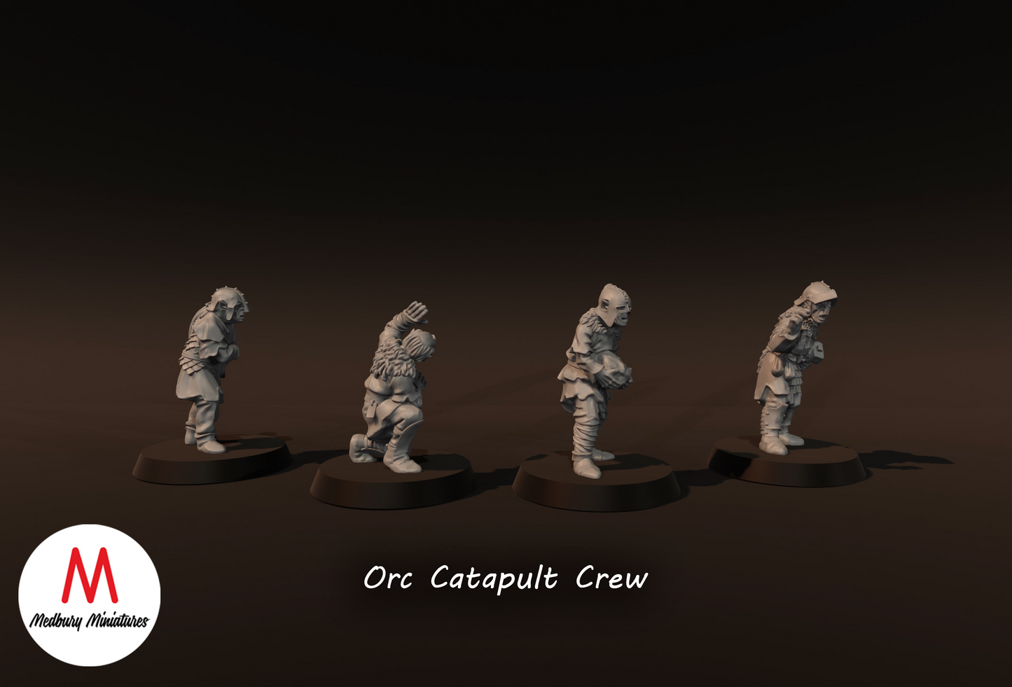 Orc Catapult and Crew - Medbury Miniatures