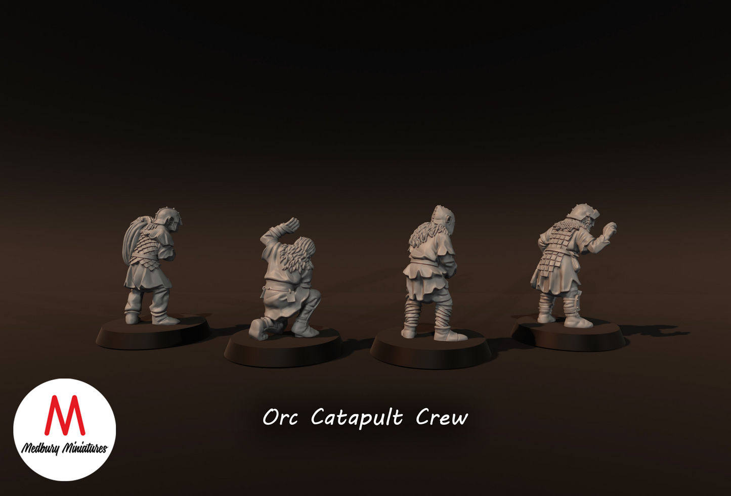 Orc Catapult and Crew - Medbury Miniatures