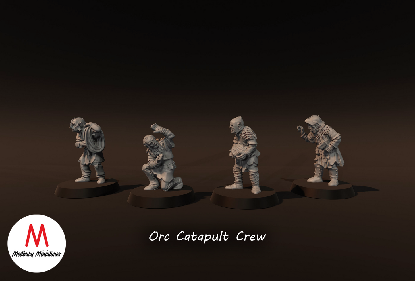 Orc Catapult and Crew - Medbury Miniatures