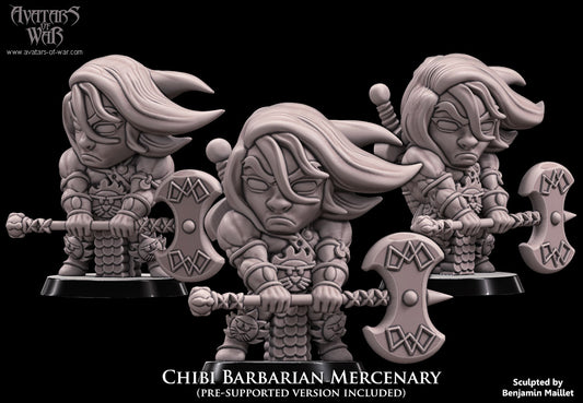 Chibi Barbarian - Avatars of War