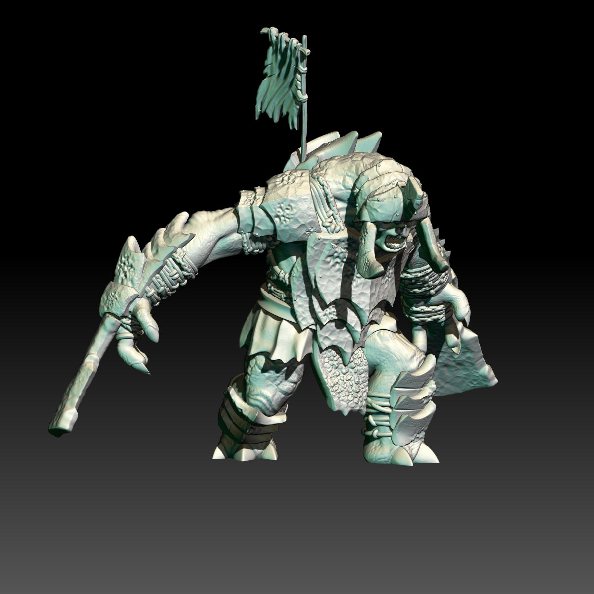 Gepanzerter Troll - KzK Minis