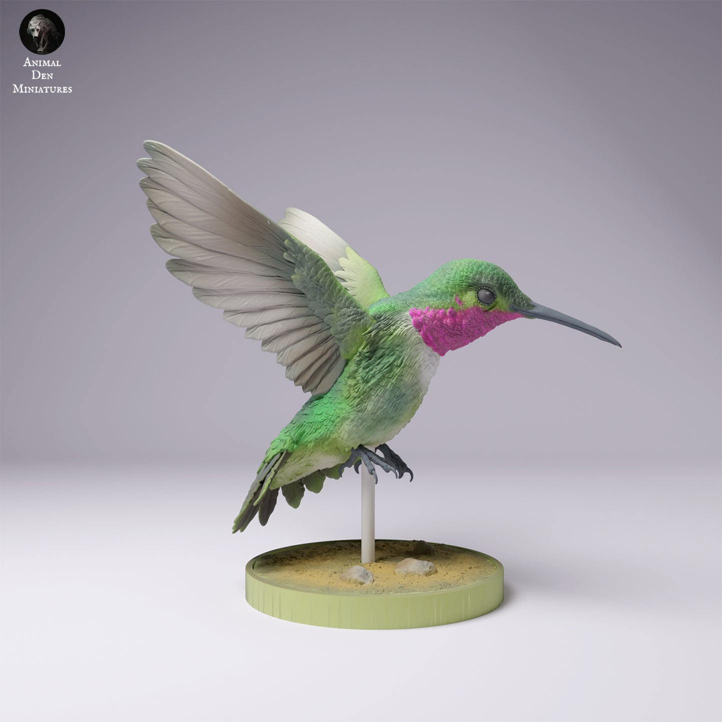 Broad Tailed Hummingbird - Animal Den Miniatures