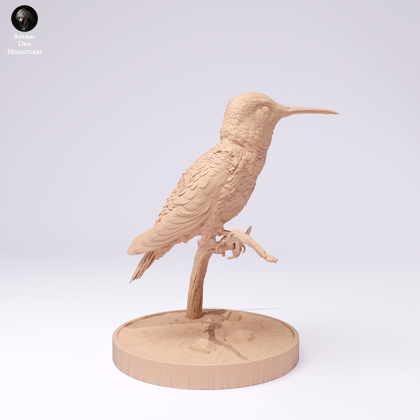 Broad Tailed Hummingbird Standing - Animal Den Miniatures