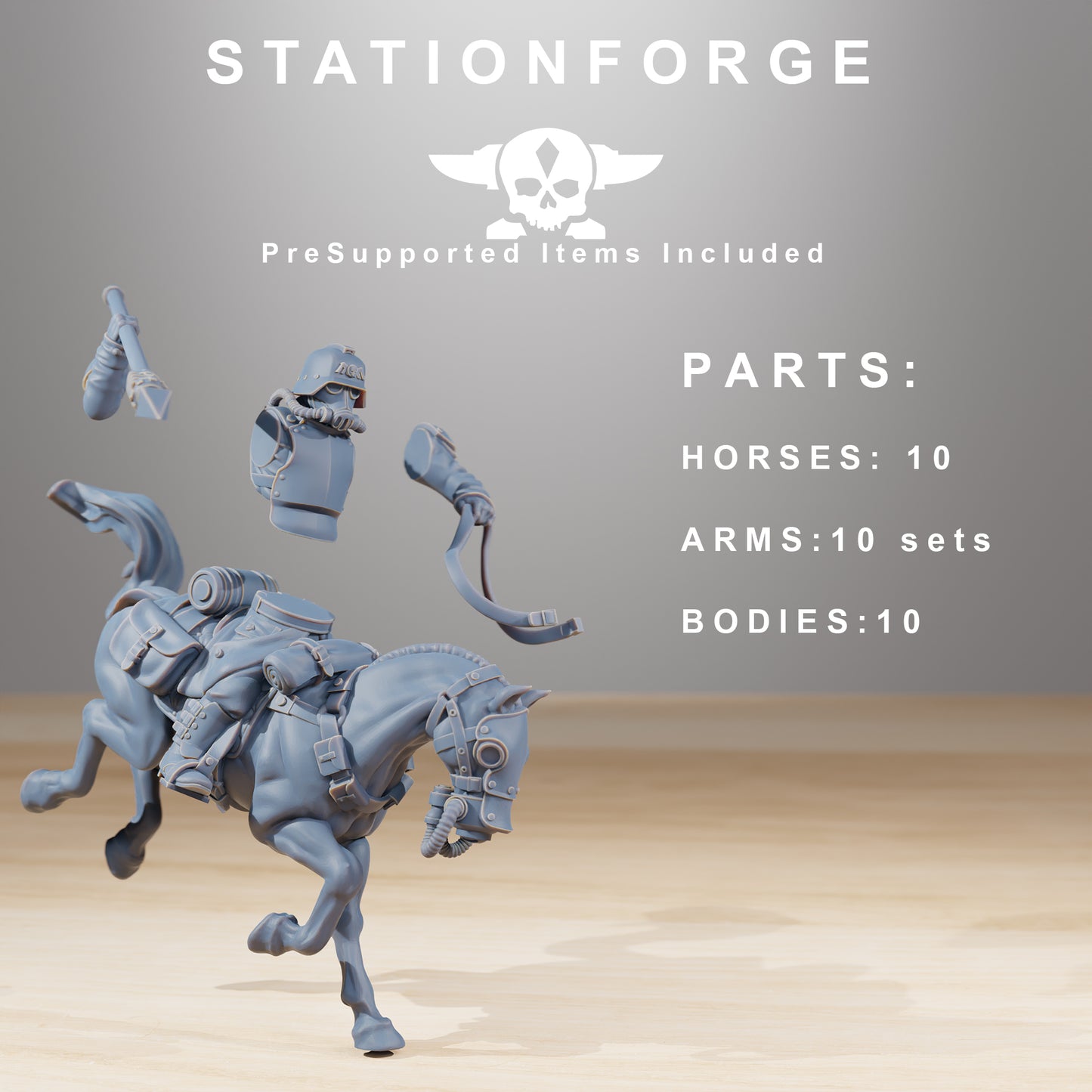 Cavalerie de la Garde noire - Station Forge