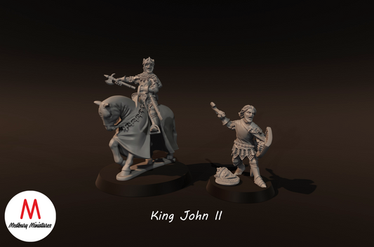 King John II - Medbury Miniatures