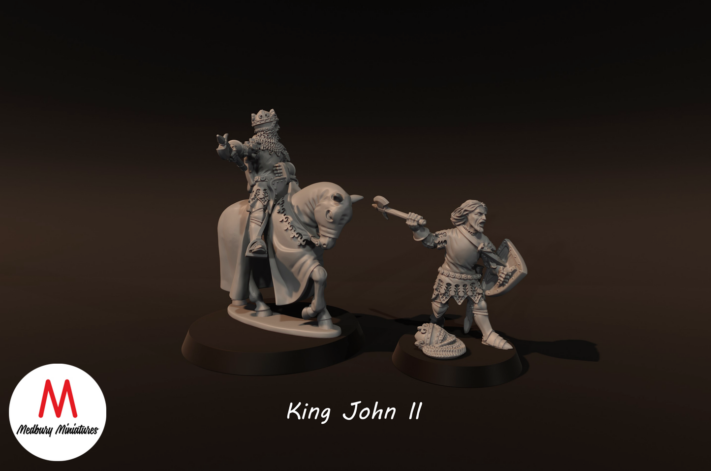 King John II - Medbury Miniatures