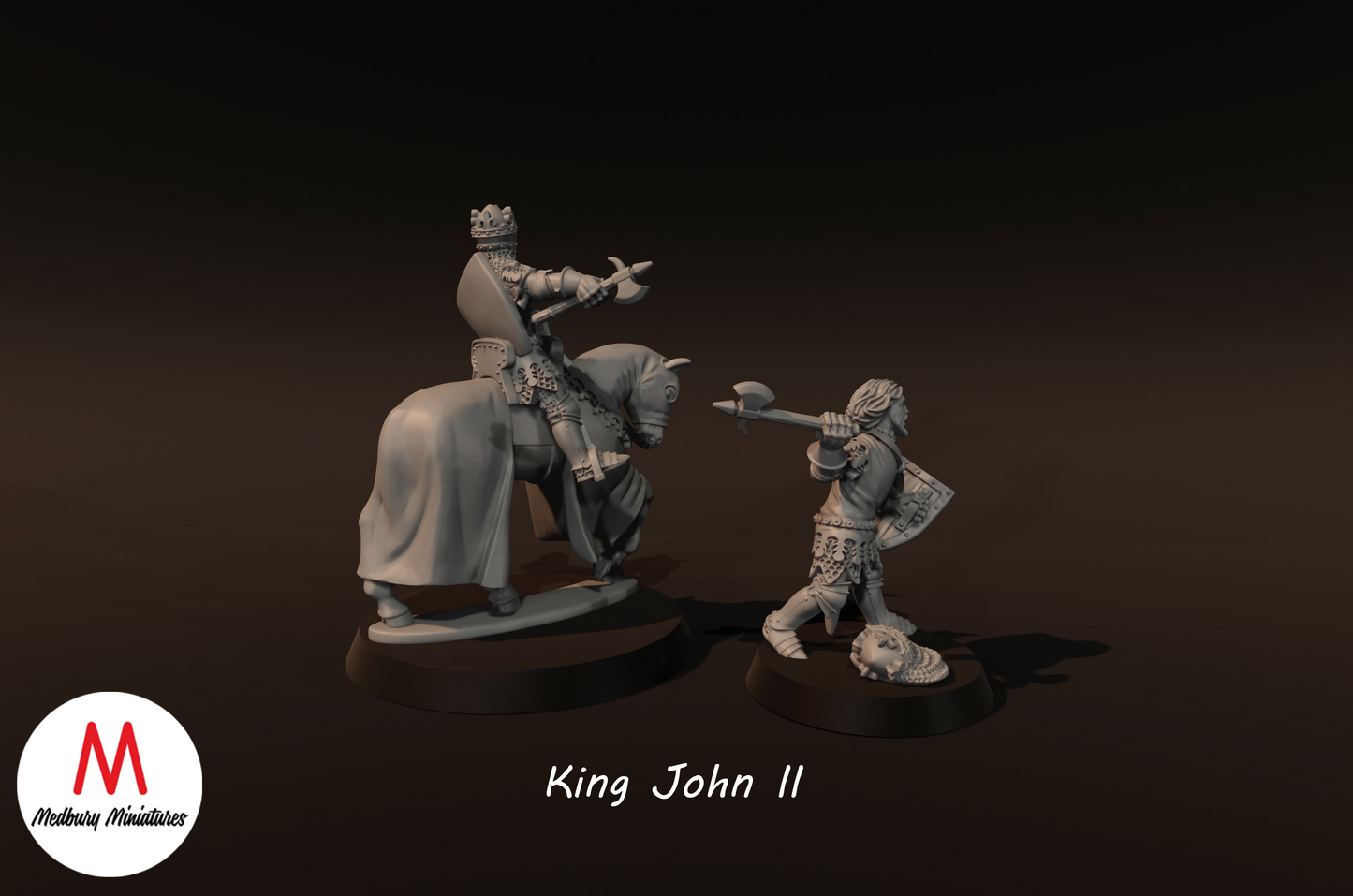 King John II - Medbury Miniatures