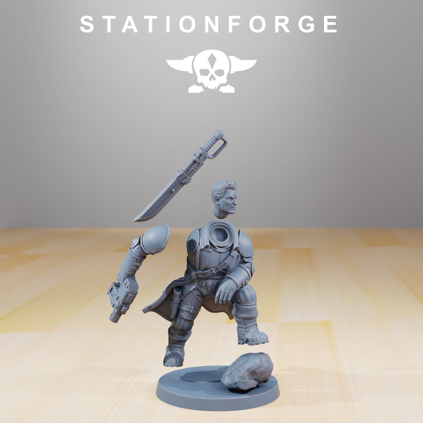 GrimGuard - Colonel Mikhail - Station Forge