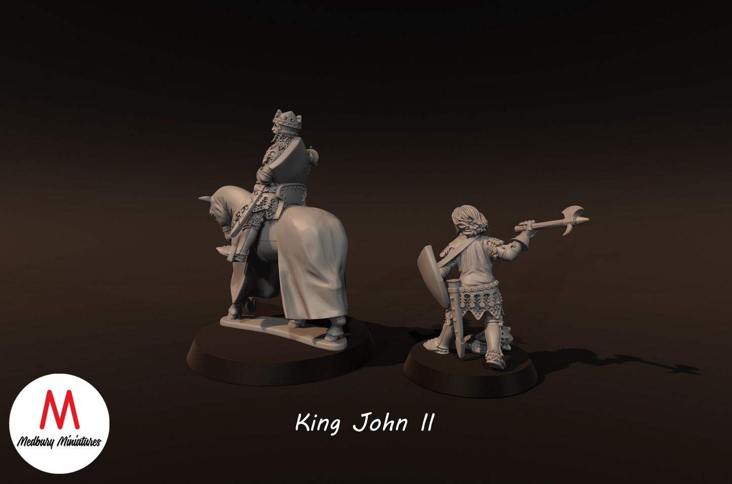 King John II - Medbury Miniatures