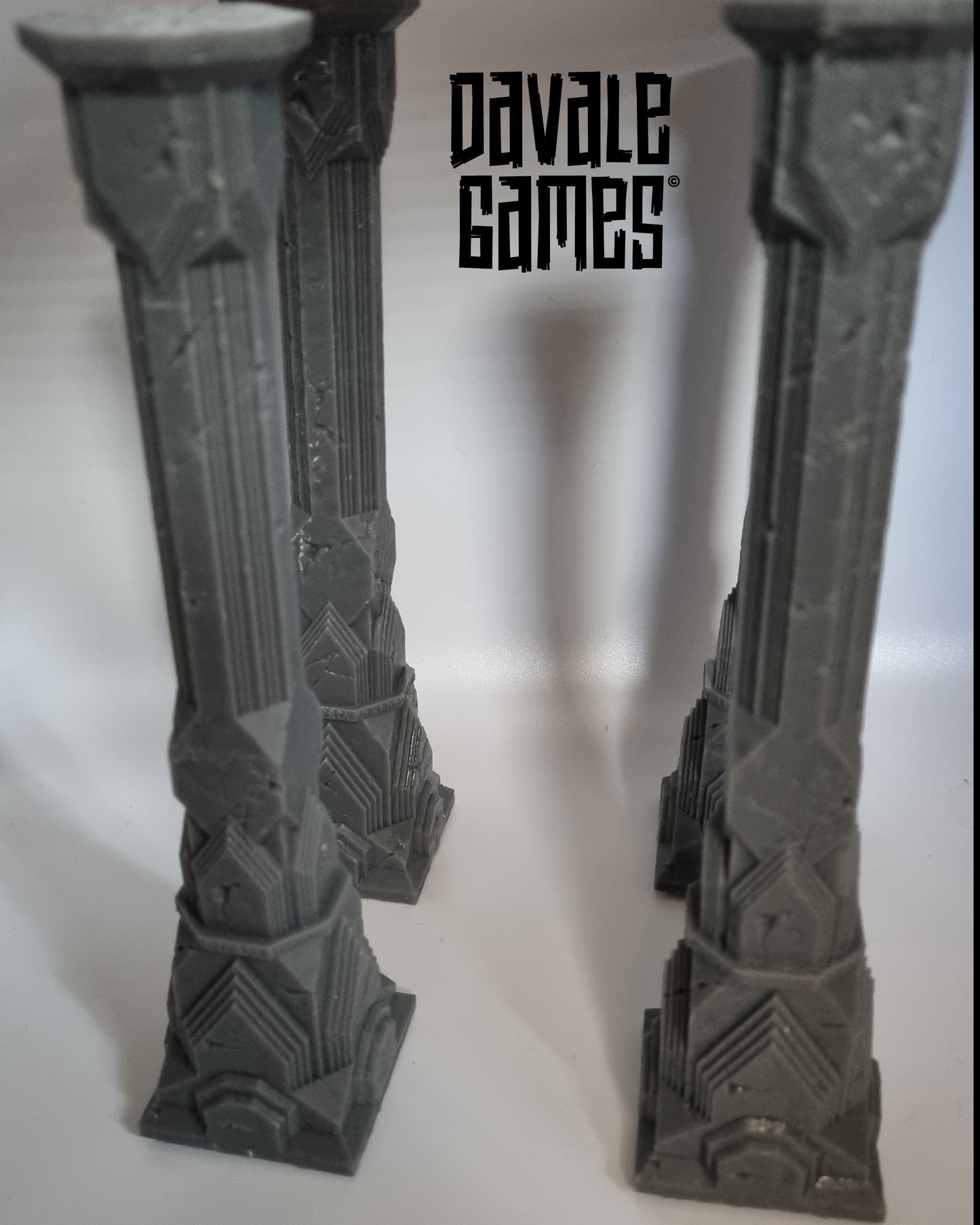 Dwarven Columns of the Cave - Scenery - Davale Games