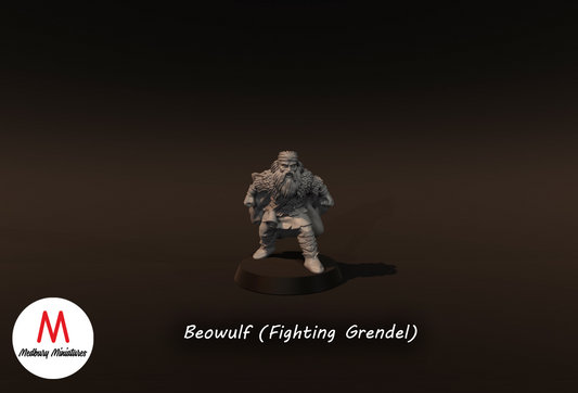 Beowulf (Fighting Grendel) - Medbury Miniatures