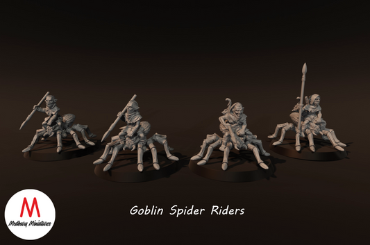 Goblin Spider Riders - Medbury Miniatures