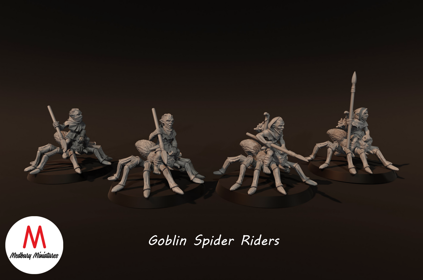 Goblin Spider Riders - Medbury Miniatures