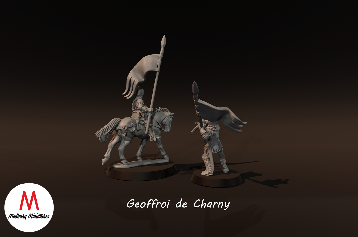 Geoffroi de Charny - Medbury Miniatures