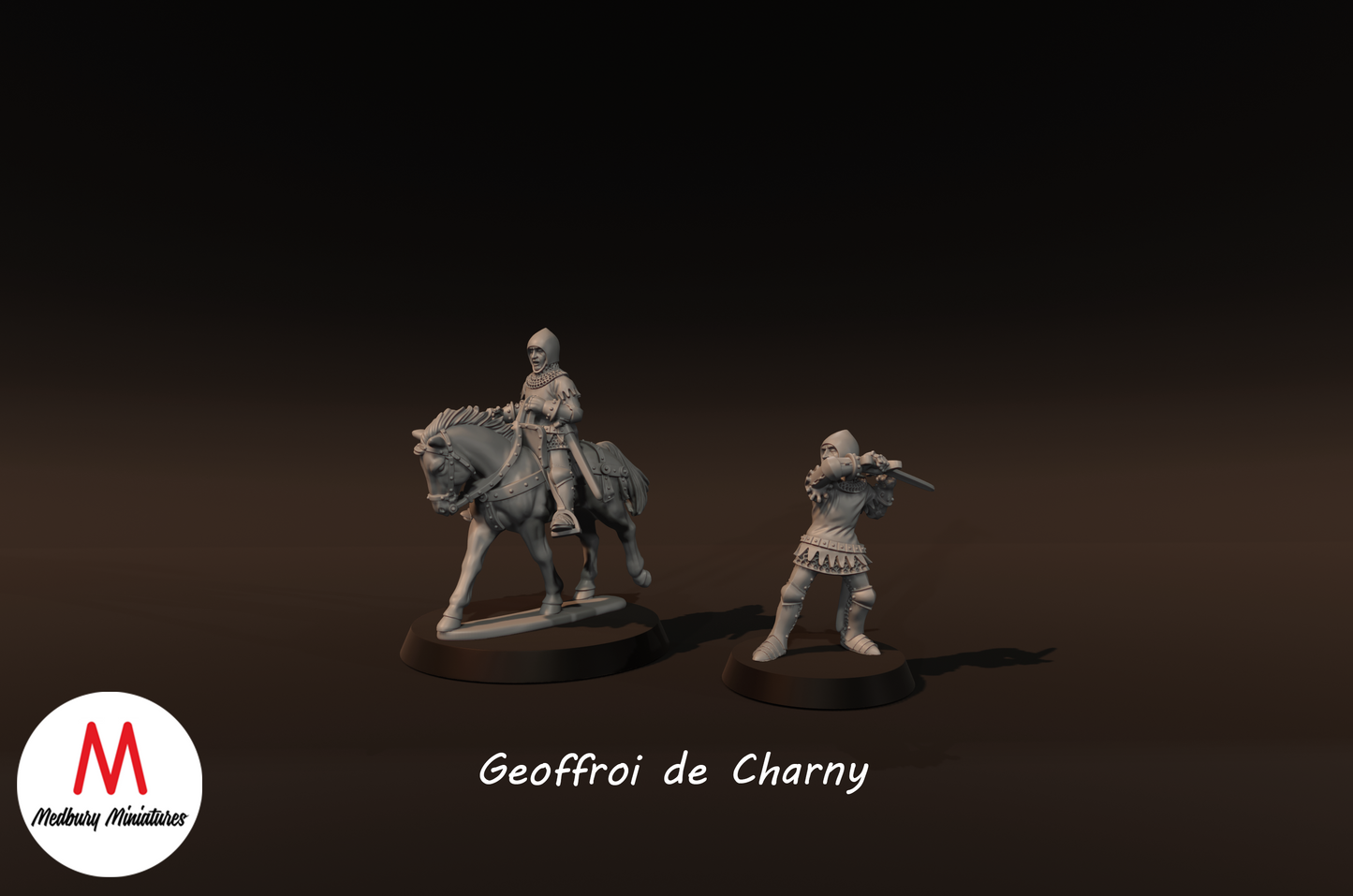 Geoffroi de Charny - Medbury Miniatures