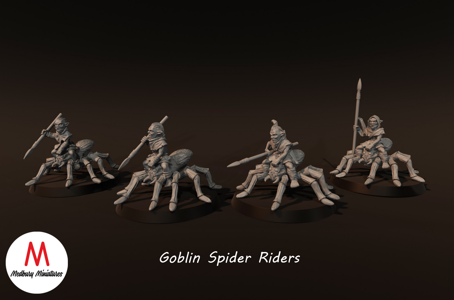 Goblin Spider Riders - Medbury Miniatures