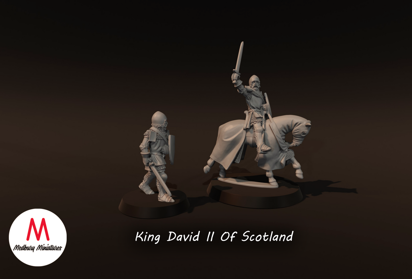 King David II of Scotland - Medbury Miniatures