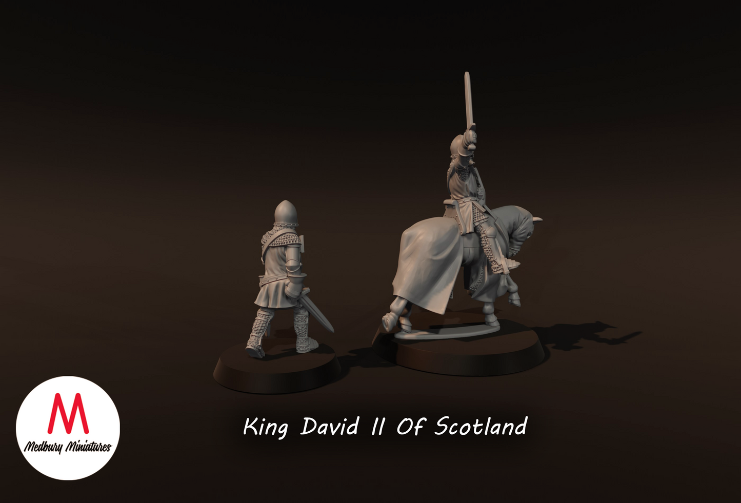 King David II of Scotland - Medbury Miniatures