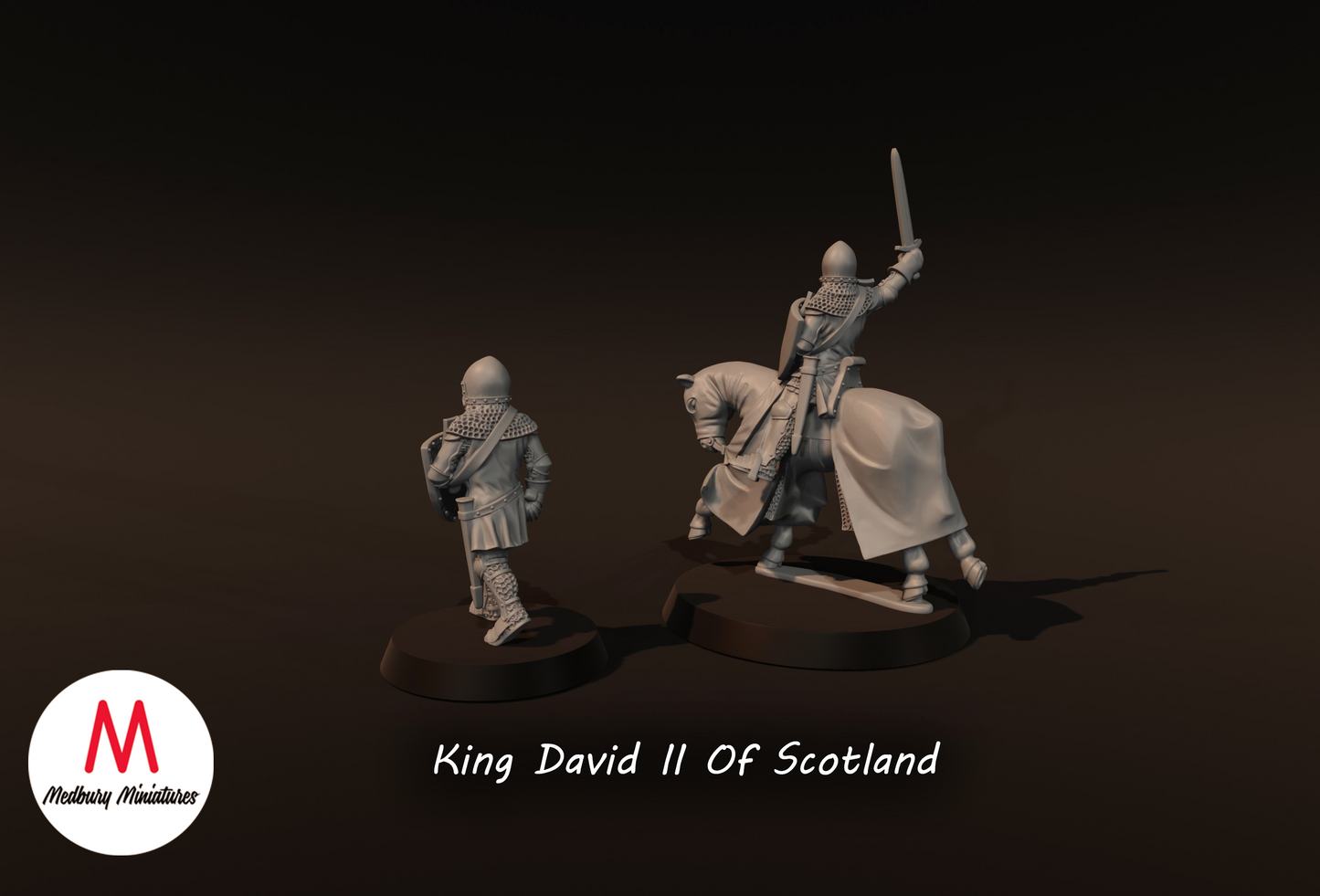 King David II of Scotland - Medbury Miniatures