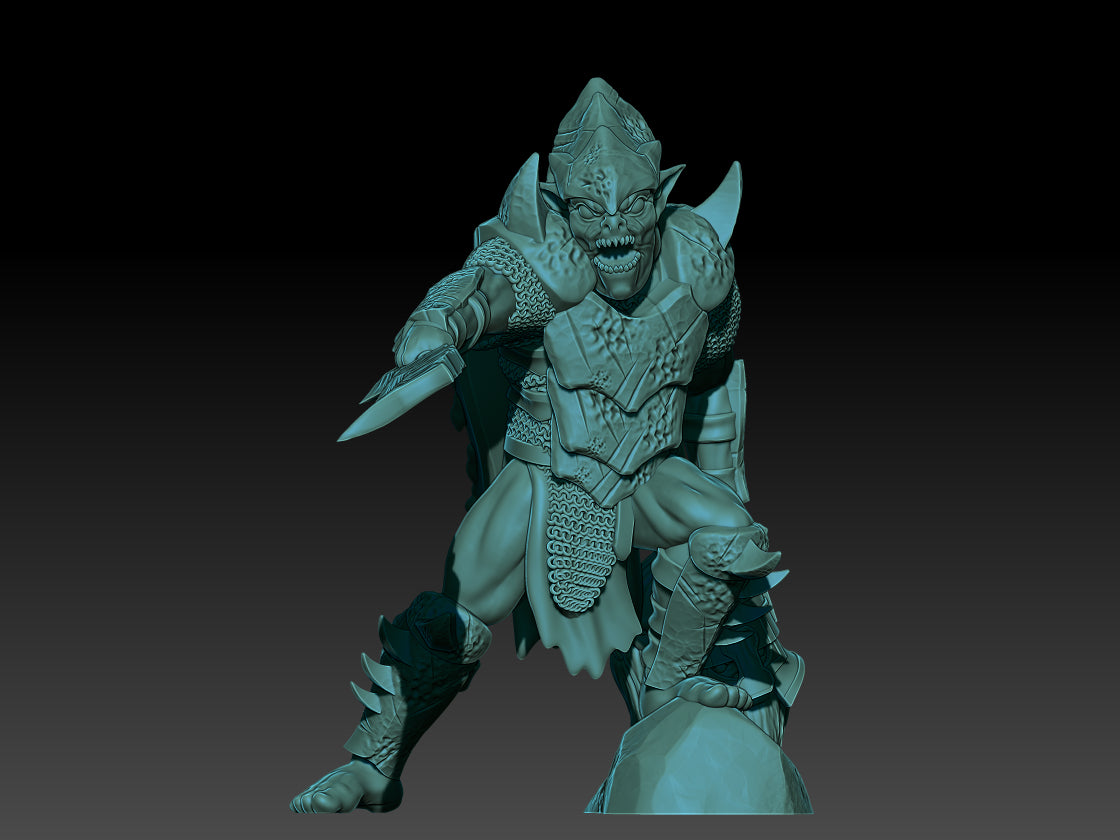 Goblin Deep Mines King - KzK Minis