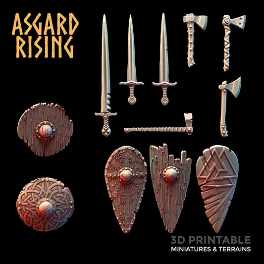 Weapons set 6  - Asgard Rising