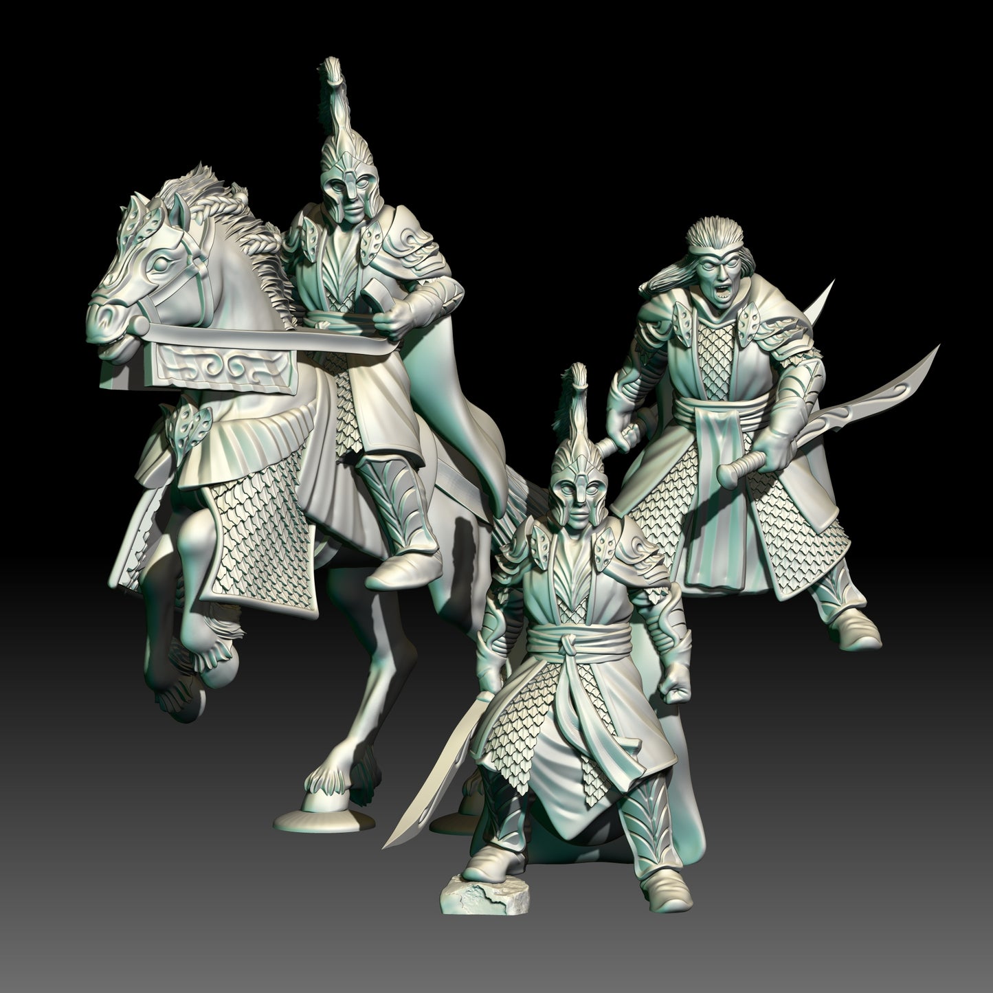 Elven Heroes - KzK Minis