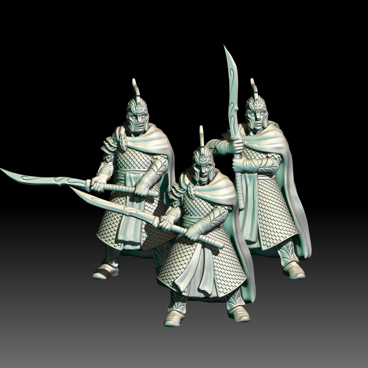 Elven Swordsmen - KzK Minis