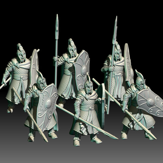 Elven Warriors - KzK Minis