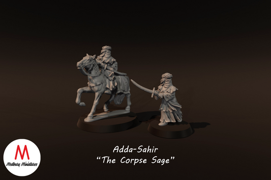 Adda-Sahir "The Corpse Sage" - Medbury Miniatures