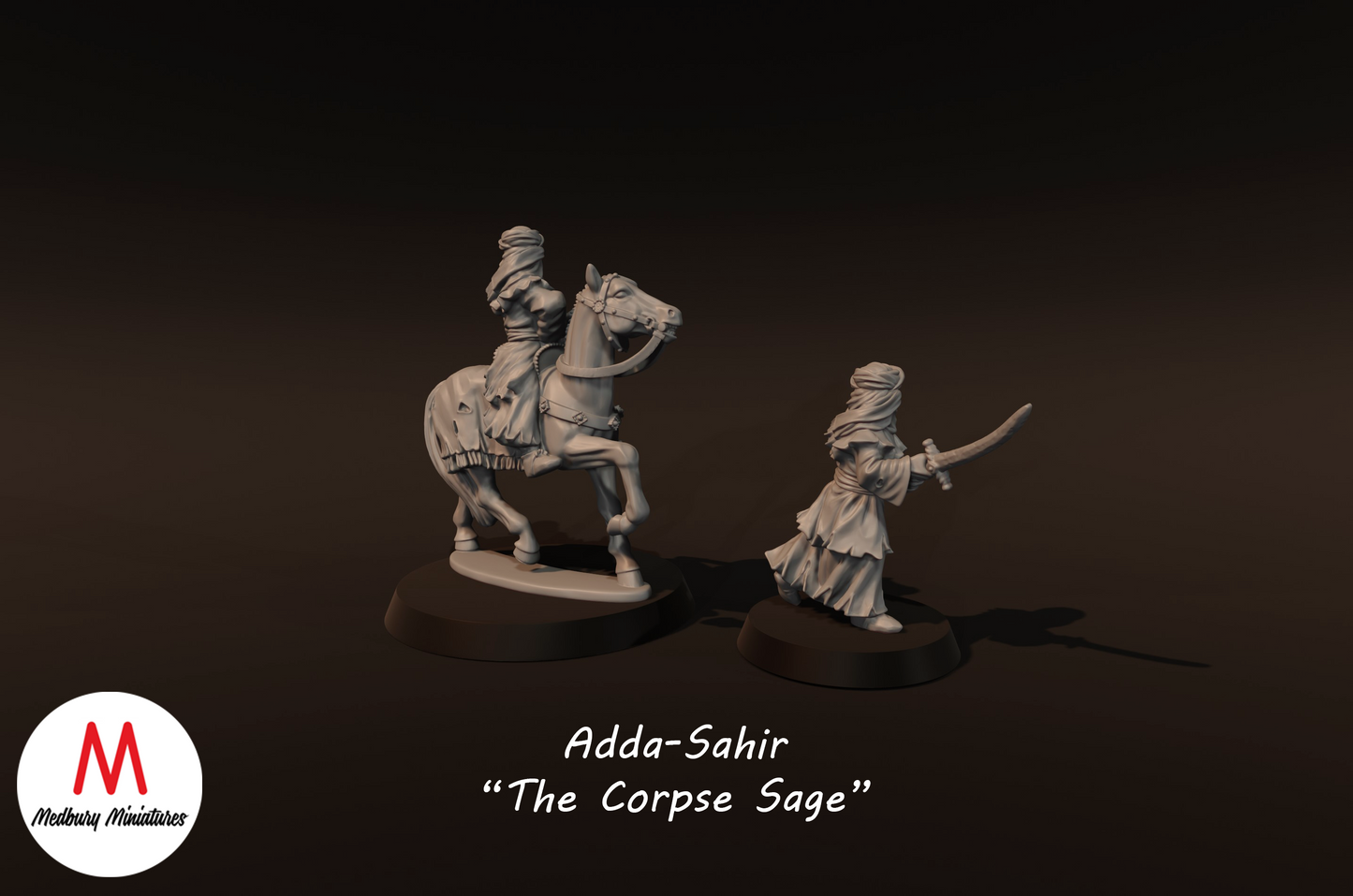 Adda-Sahir "The Corpse Sage" - Medbury Miniatures