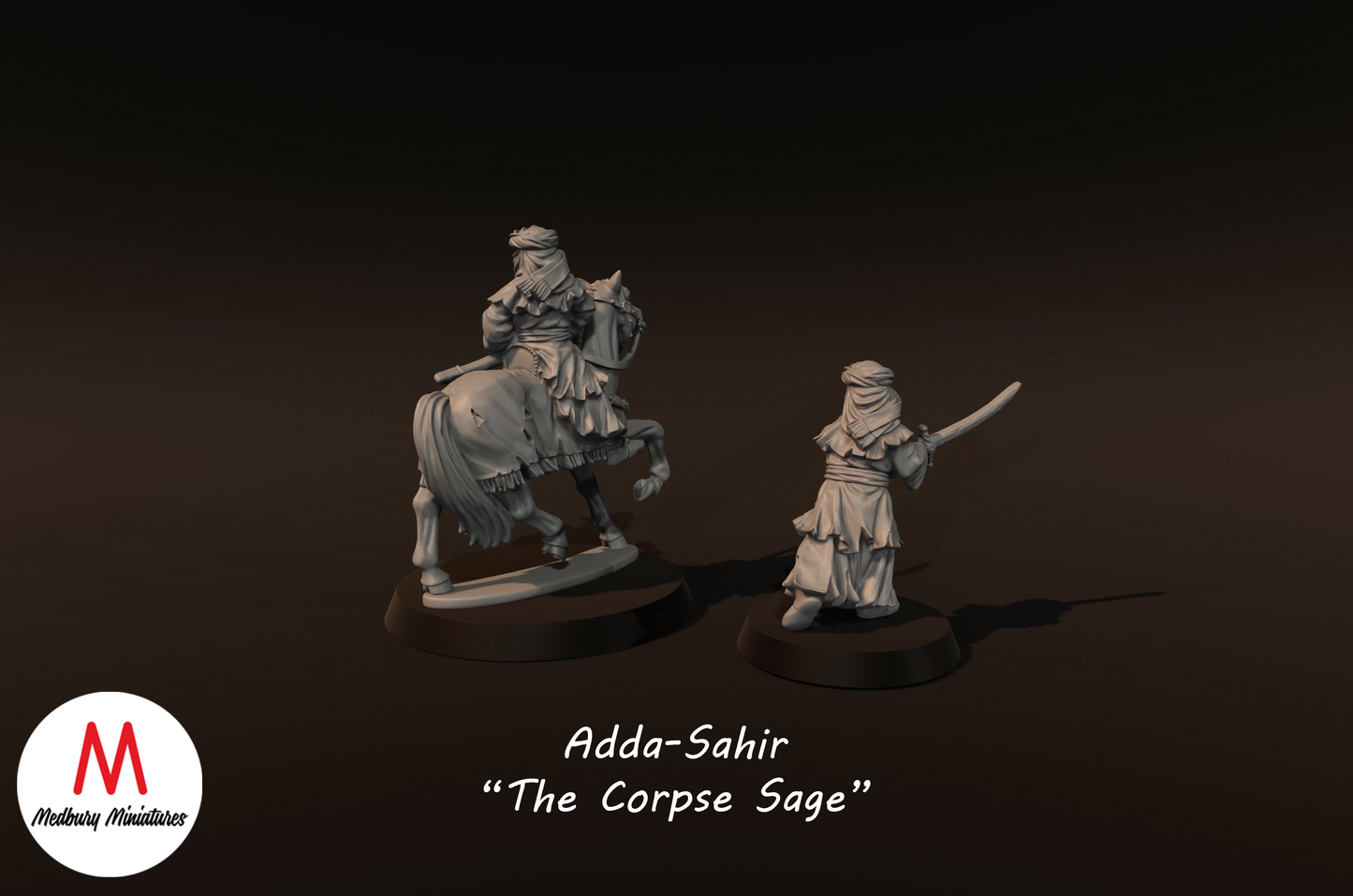 Adda-Sahir "The Corpse Sage" - Medbury Miniatures