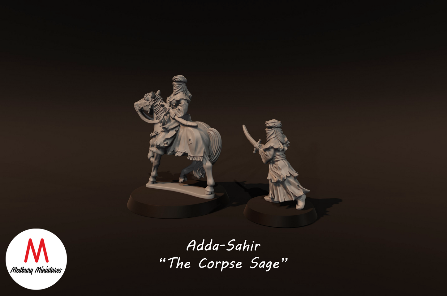 Adda-Sahir "The Corpse Sage" - Medbury Miniatures