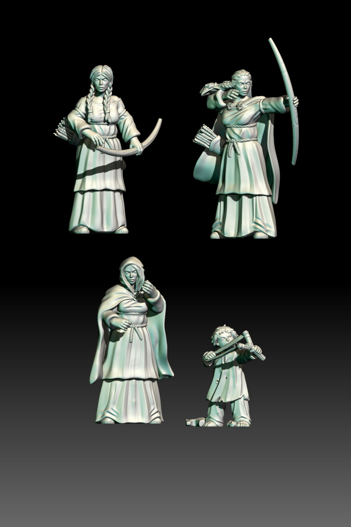 Female Militia - KzK Minis