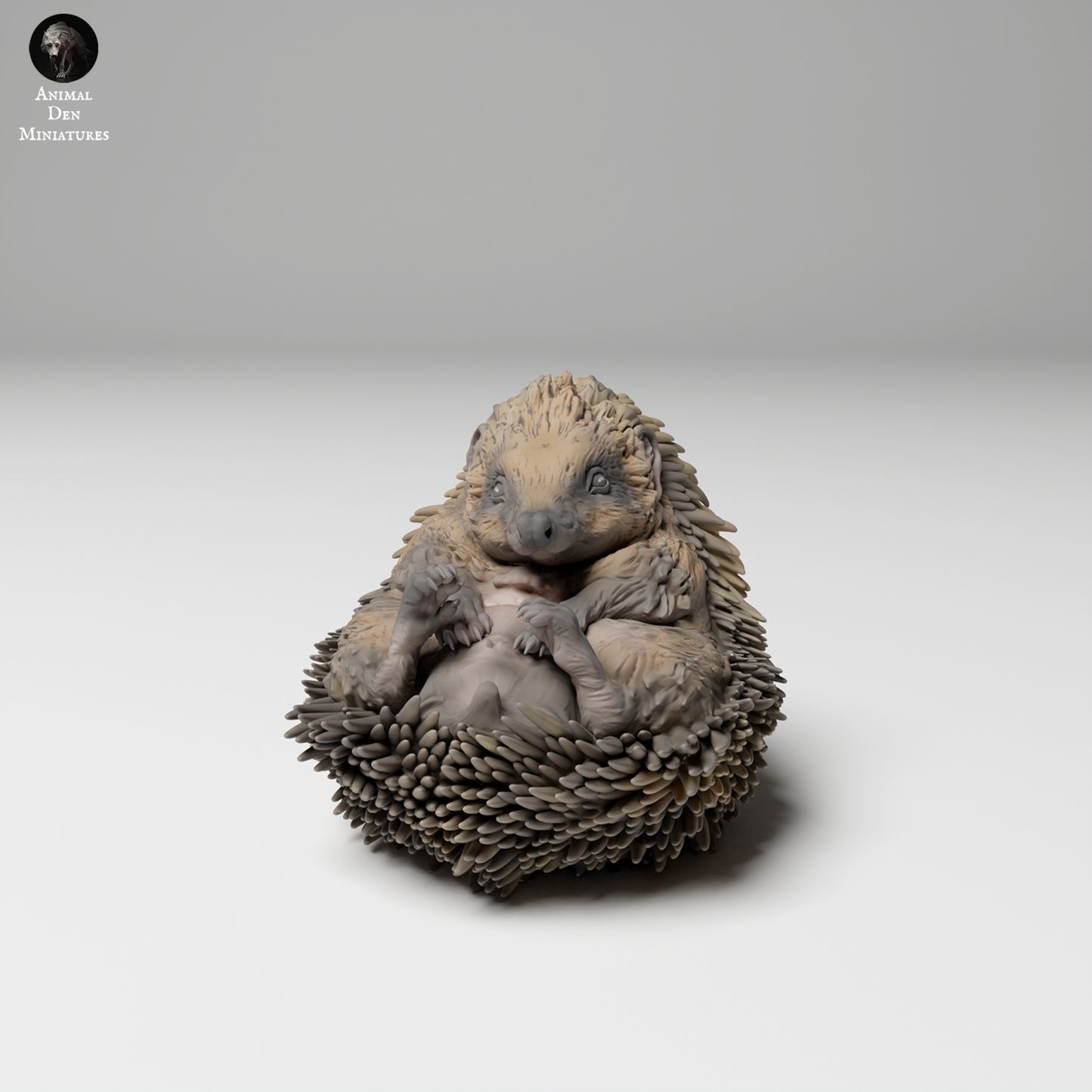 Eingerollter Igel - Animal Den Miniatures