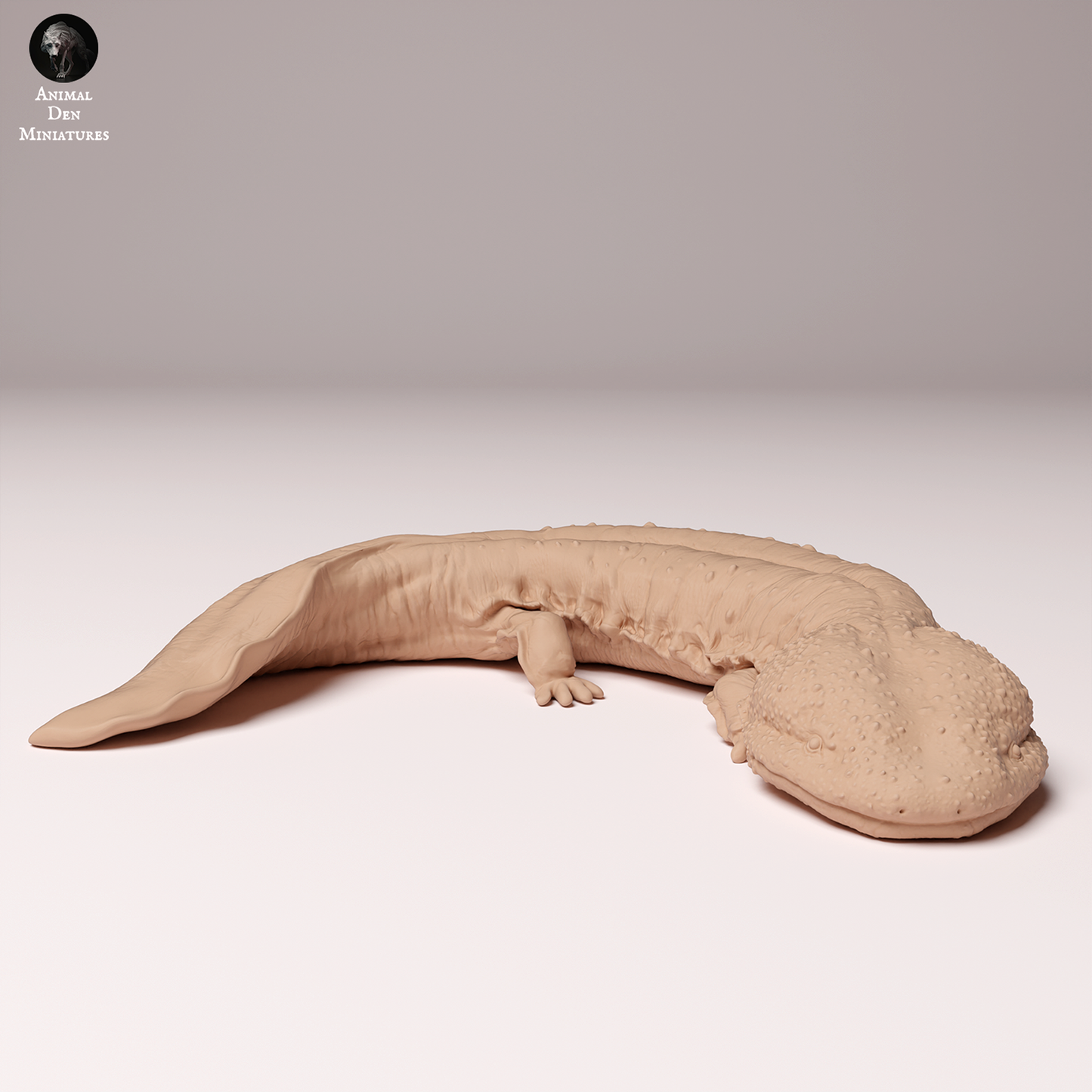 Japanese Giant Salamander - Animal Den Miniatures