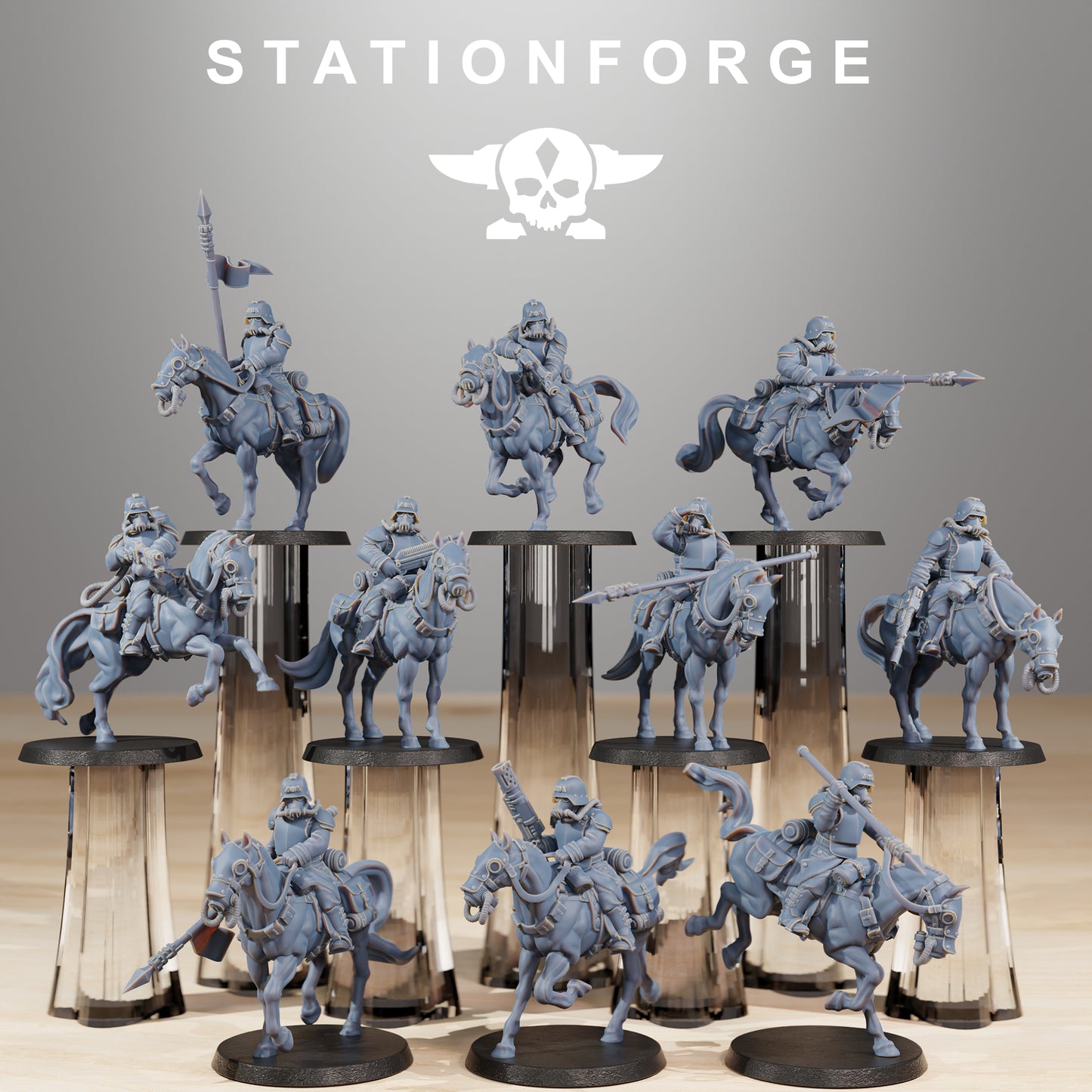 Cavalerie de la Garde noire - Station Forge