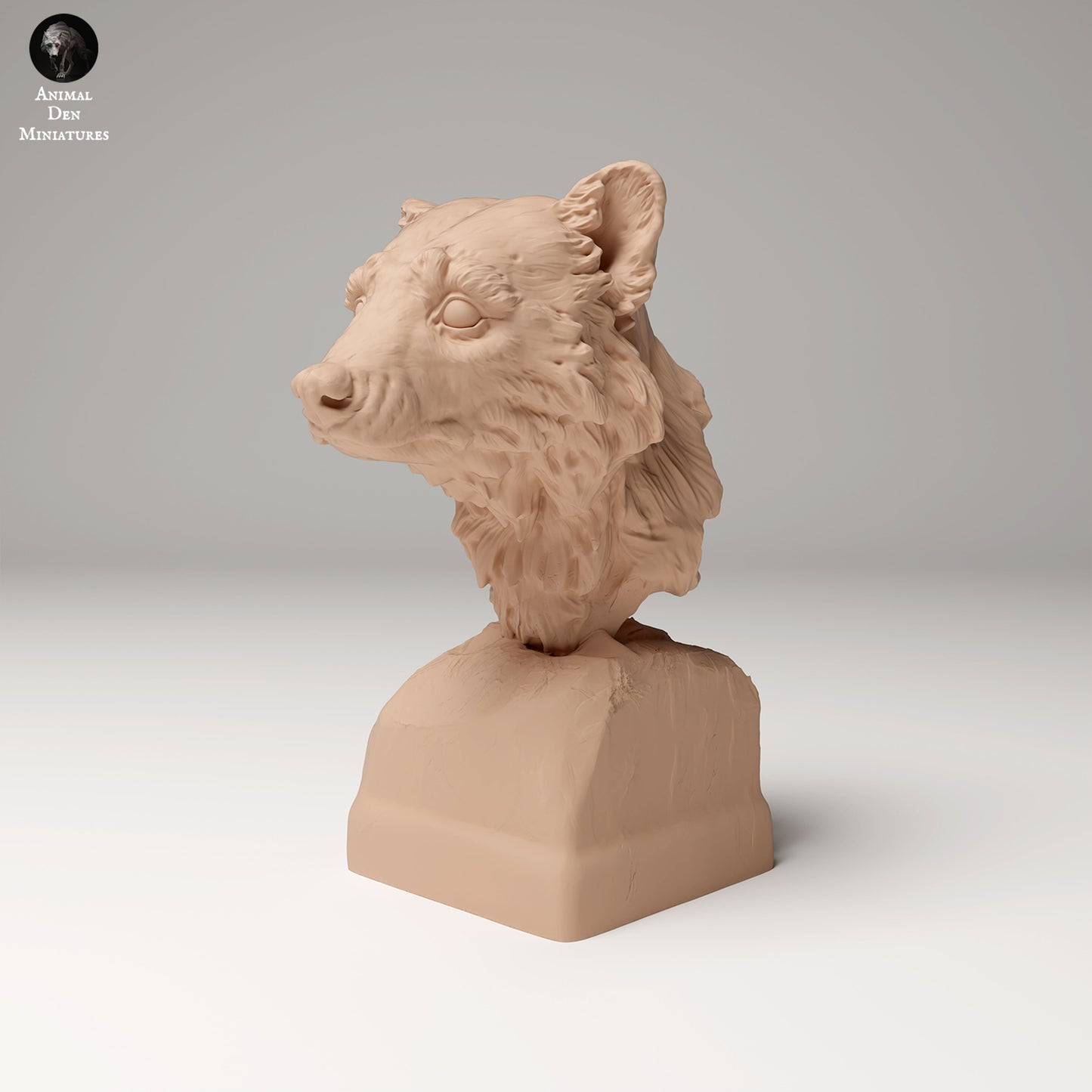 Raccoon Bust - Animal Den Miniatures