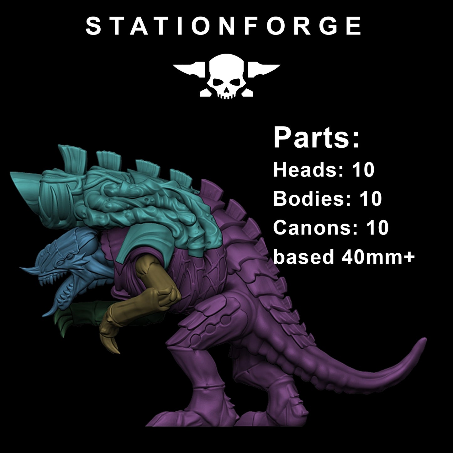 Mortiers Xenarid - Station Forge