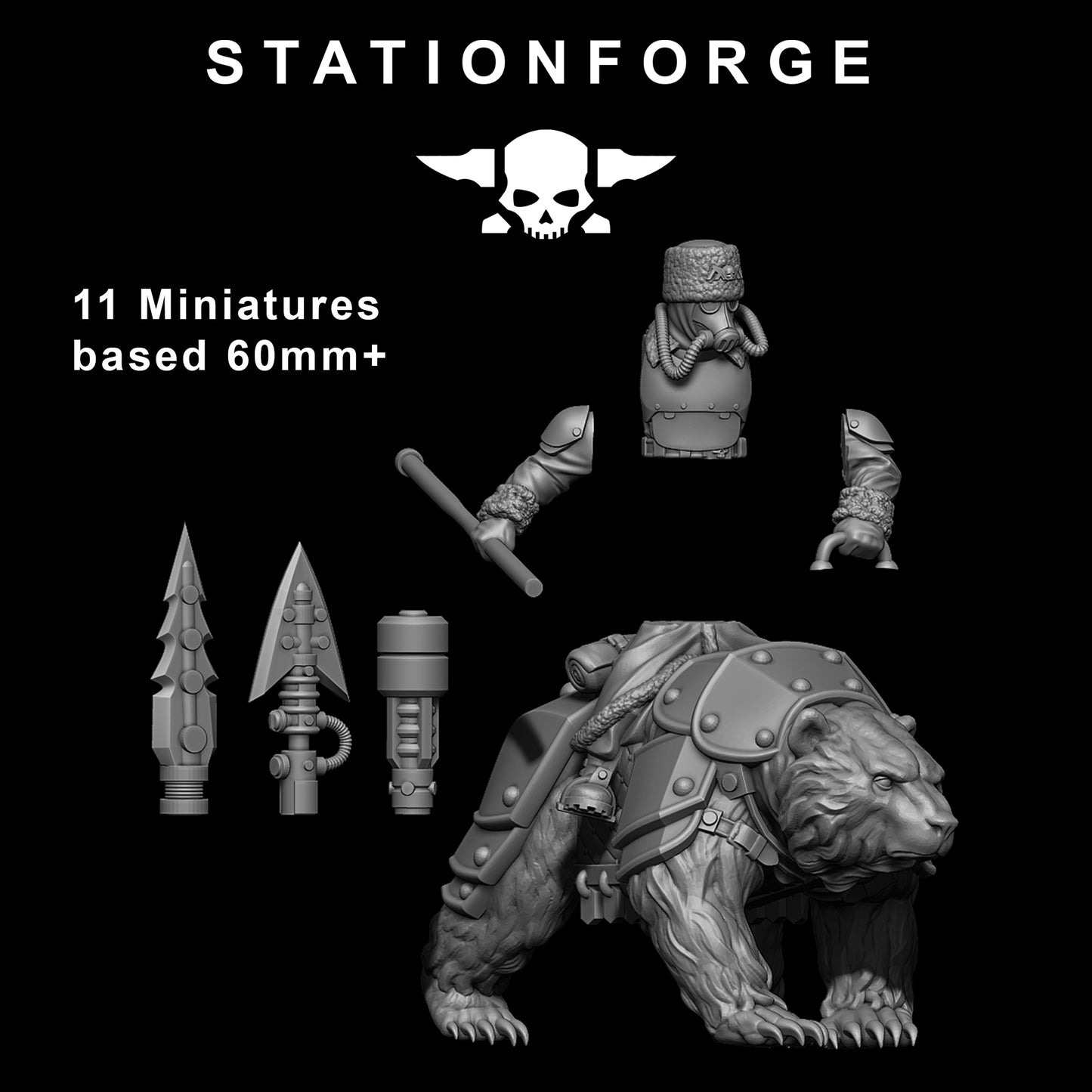 GrimGuard Bear Riders - Station Forge