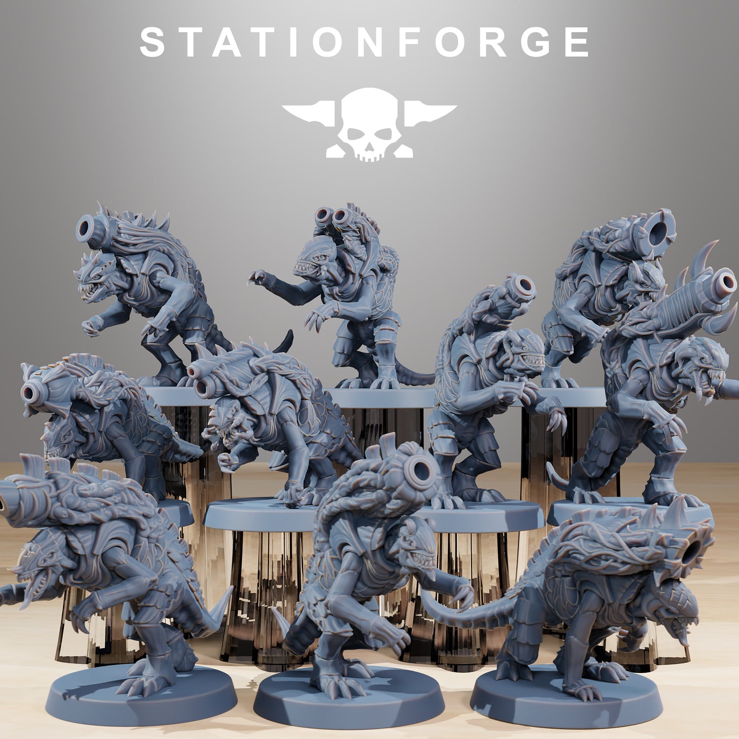 Xenarid Mortars - Station Forge