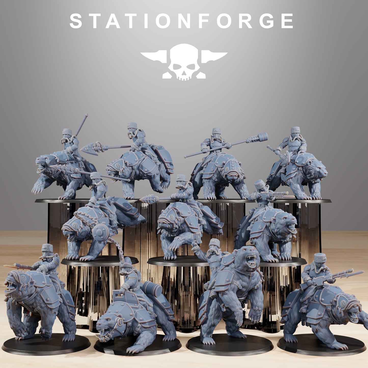 GrimGuard Bear Riders - Station Forge