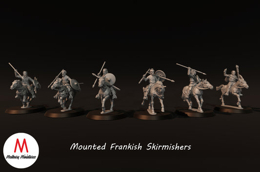 Mounted Frankish Skirmishers - Medbury Miniatures