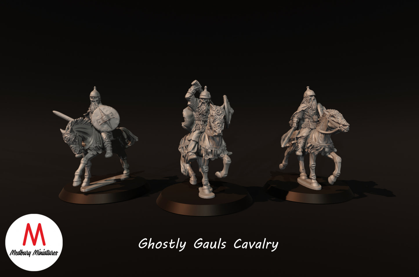 Ghostly Gauls Cavalry - Medbury Miniatures